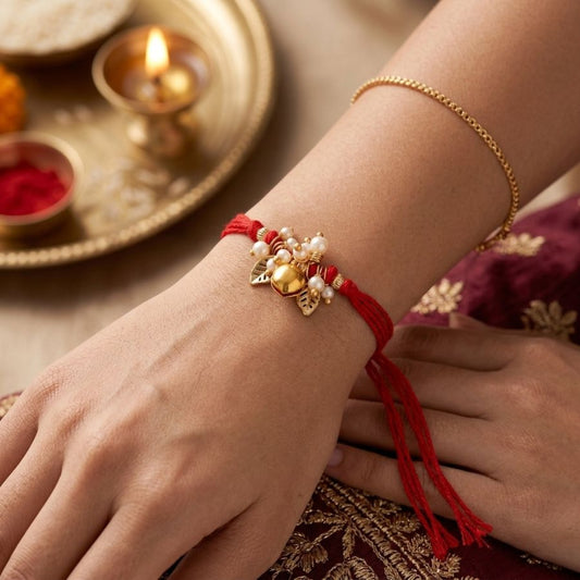 Pearl Bell Designer Rakhi