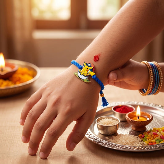 Pikachu Kids Rakhi