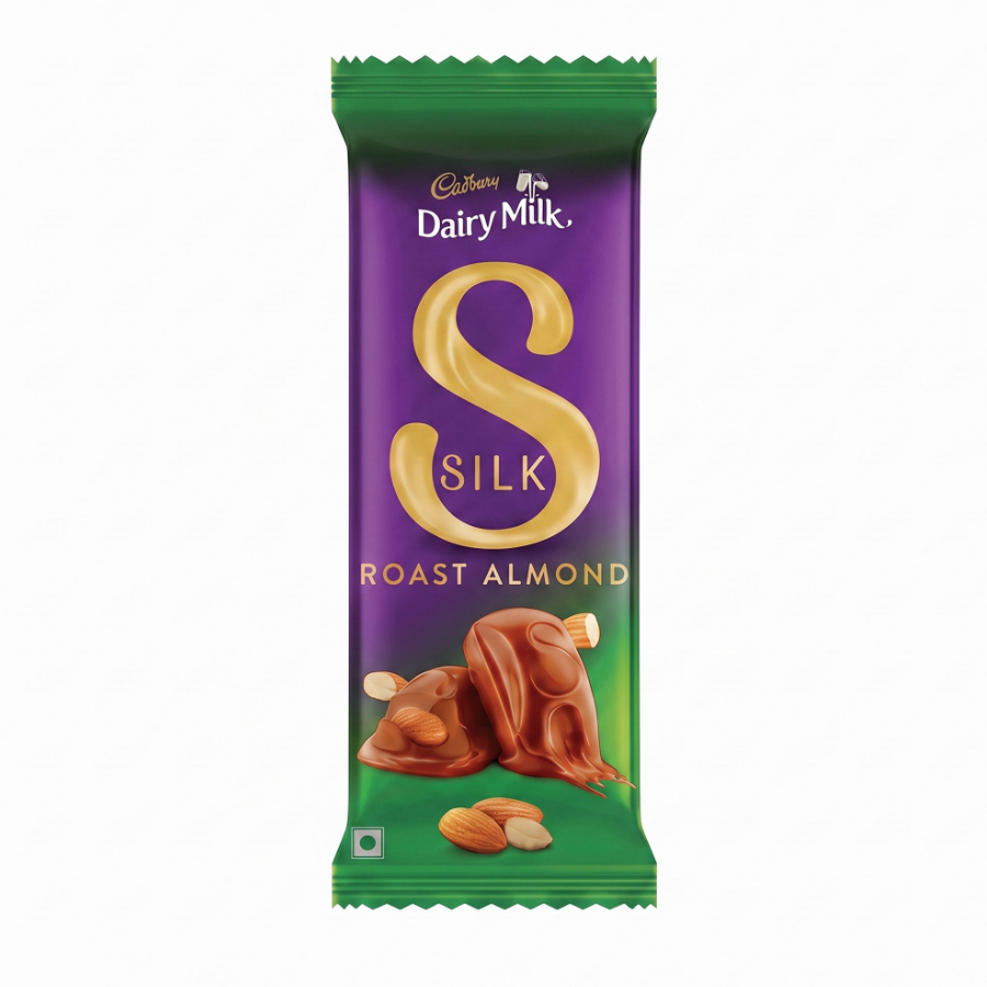 Cadbury Dairy Milk Silk Roast Almond Chocolate Bar