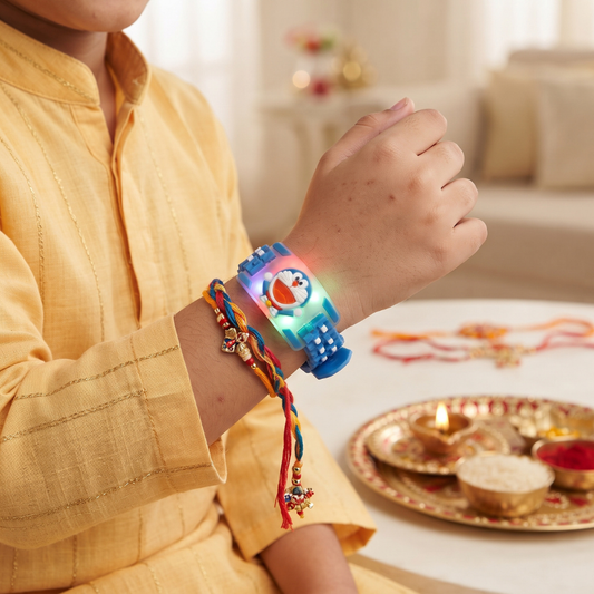 Doraemon LED Kids Rakhi Band