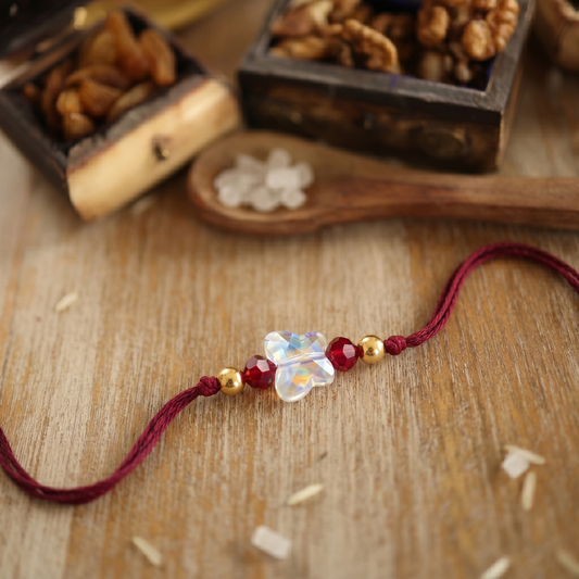 Red Blossom Rakhi