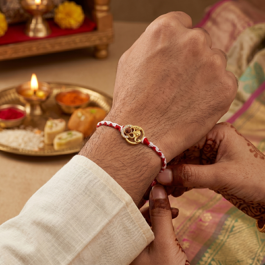 Ganesh Rudraksha Divine Rakhi