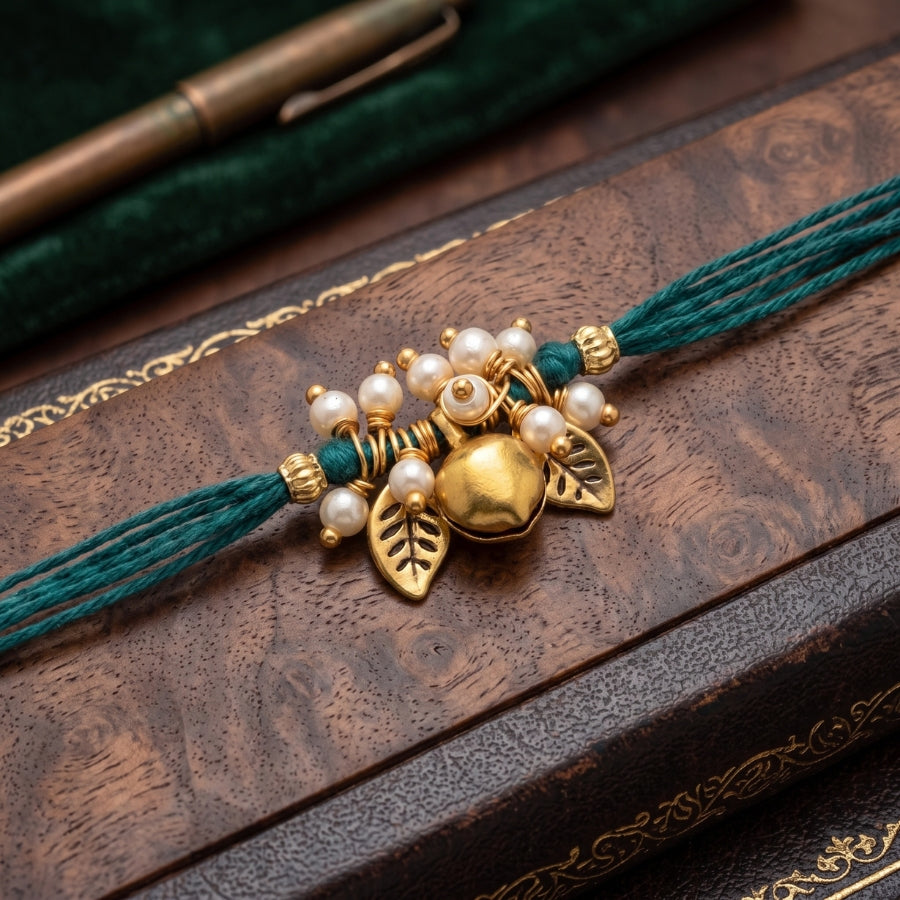 Pearl Bell Designer Rakhi
