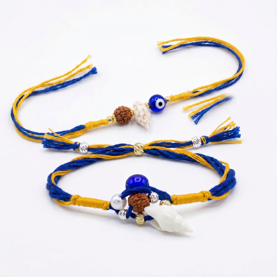 Ocean Guardian Rakhi Combo Set of 2