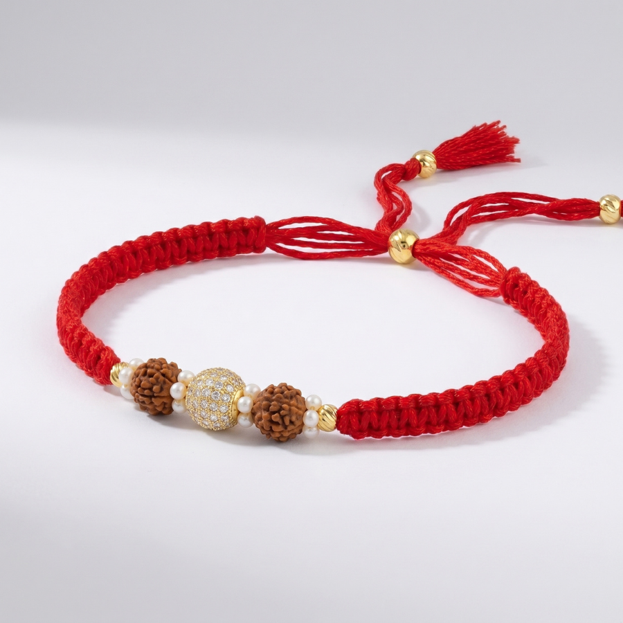 Rudraksha Luxe Spark Rakhi