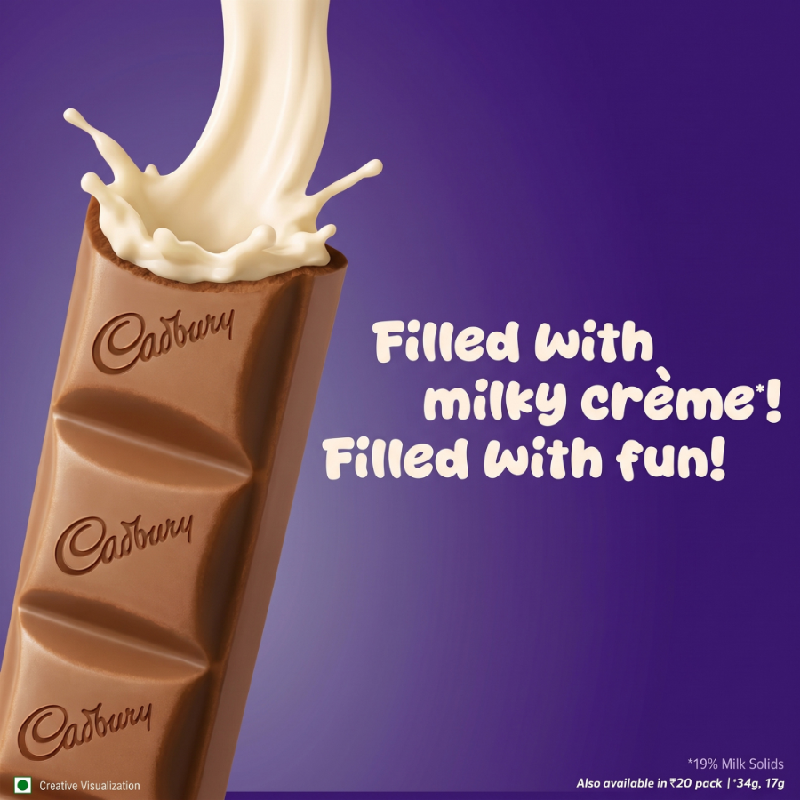 Cadbury Dairy Milk Milkinis Filled Chocolate Bar