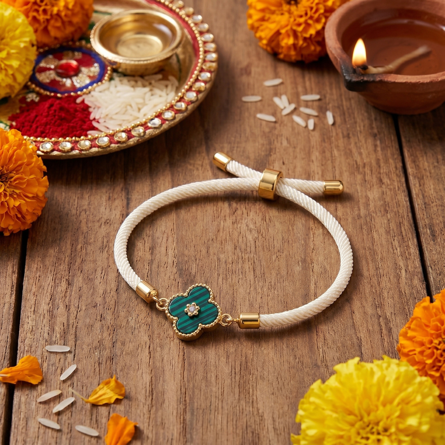 Clover Charm Designer Rakhi