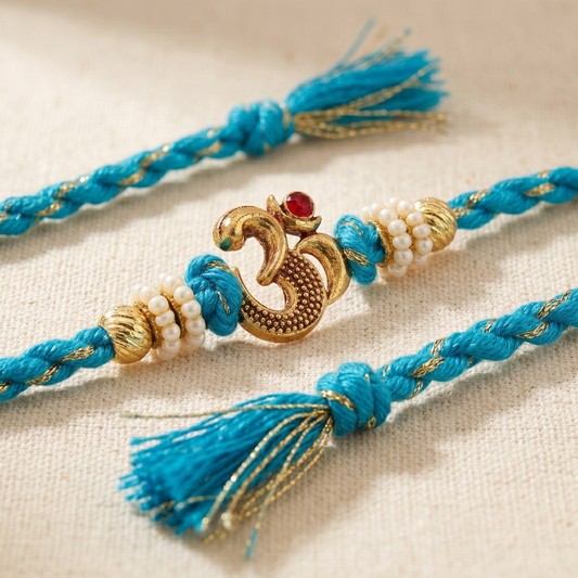 Om Pearl Rakhi