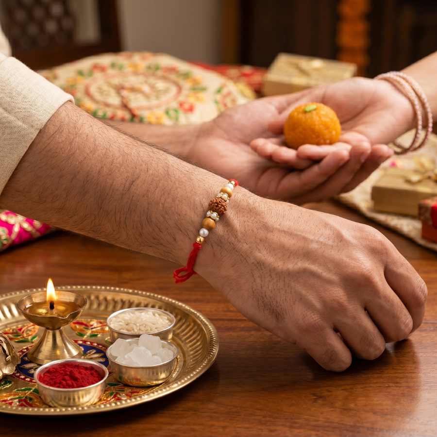 Rudraksha Harmony Rakhi