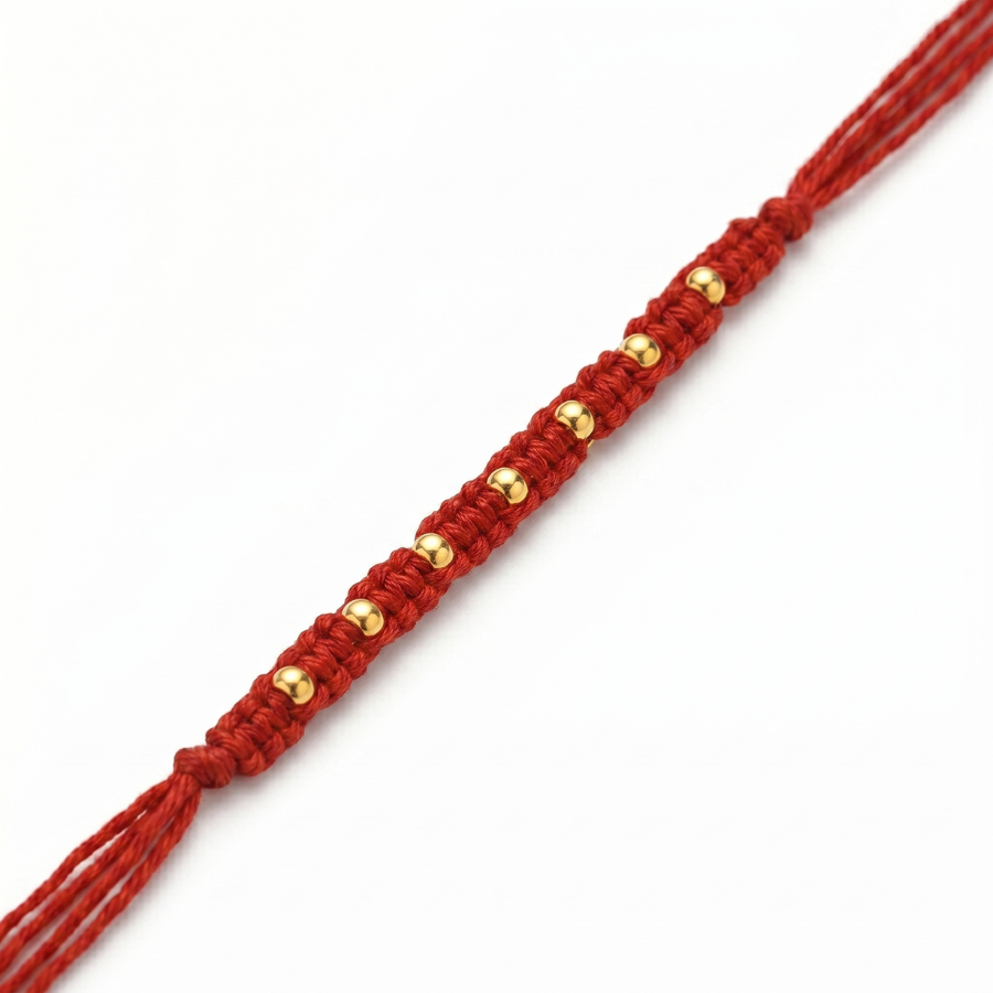 Plain Mini Balls Rakhi