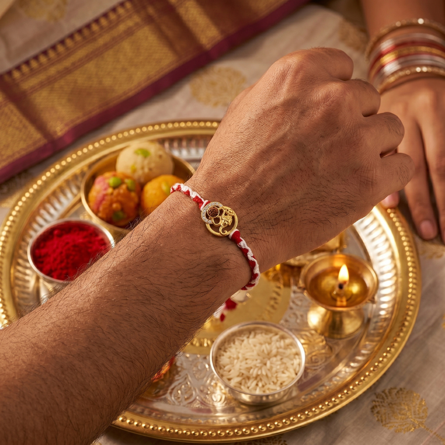 Ganesh Rudraksha Divine Rakhi