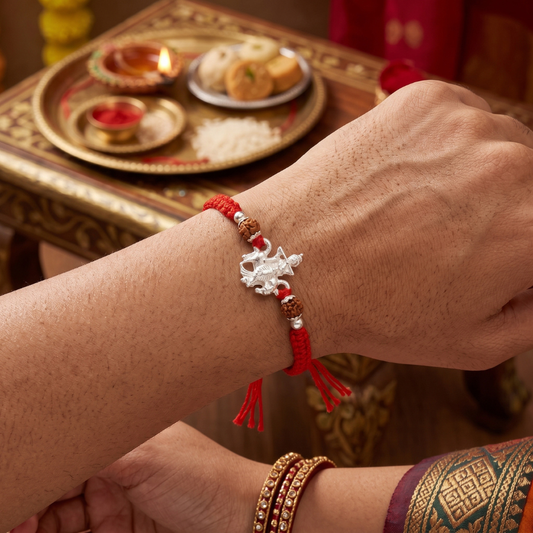 925 Silver Krishna Rakhi
