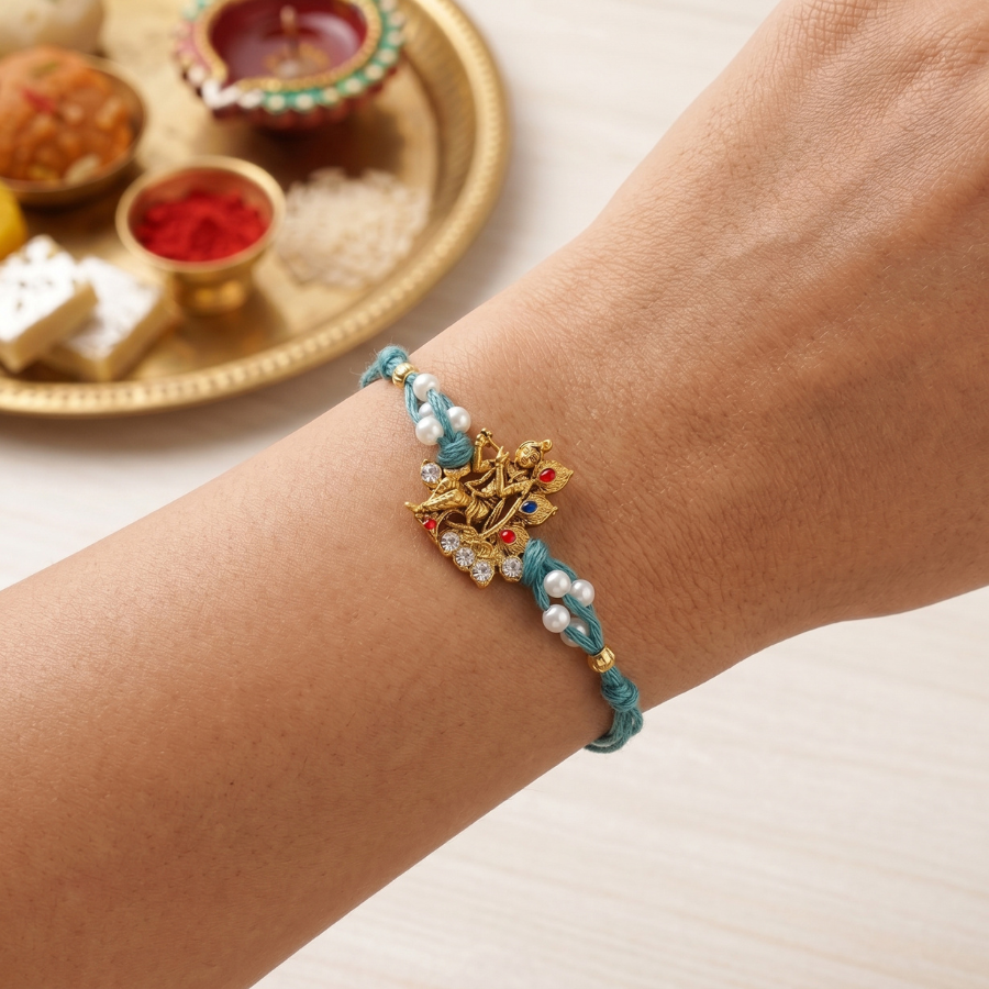 Krishna Pearl Rakhi