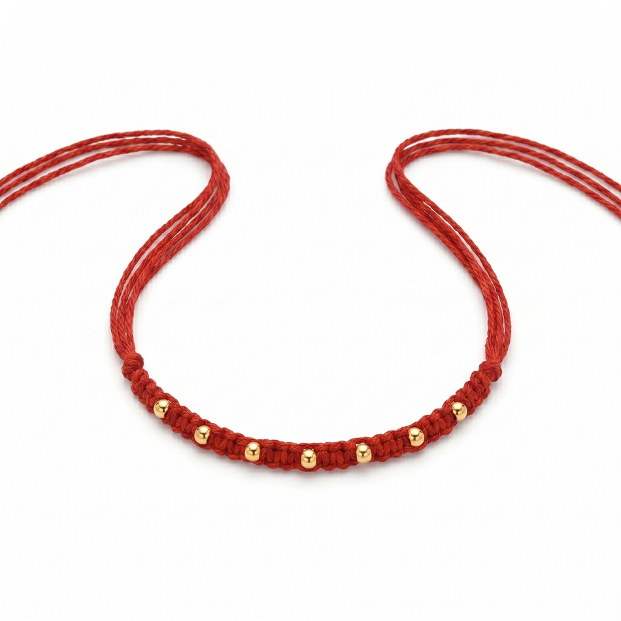 Plain Mini Balls Rakhi