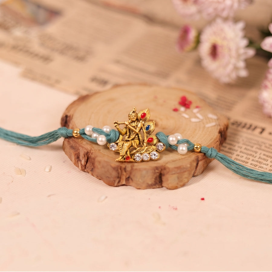 Krishna Pearl Rakhi