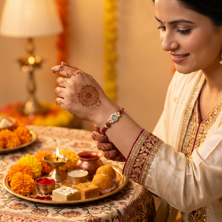 Aura Calm Rakhi