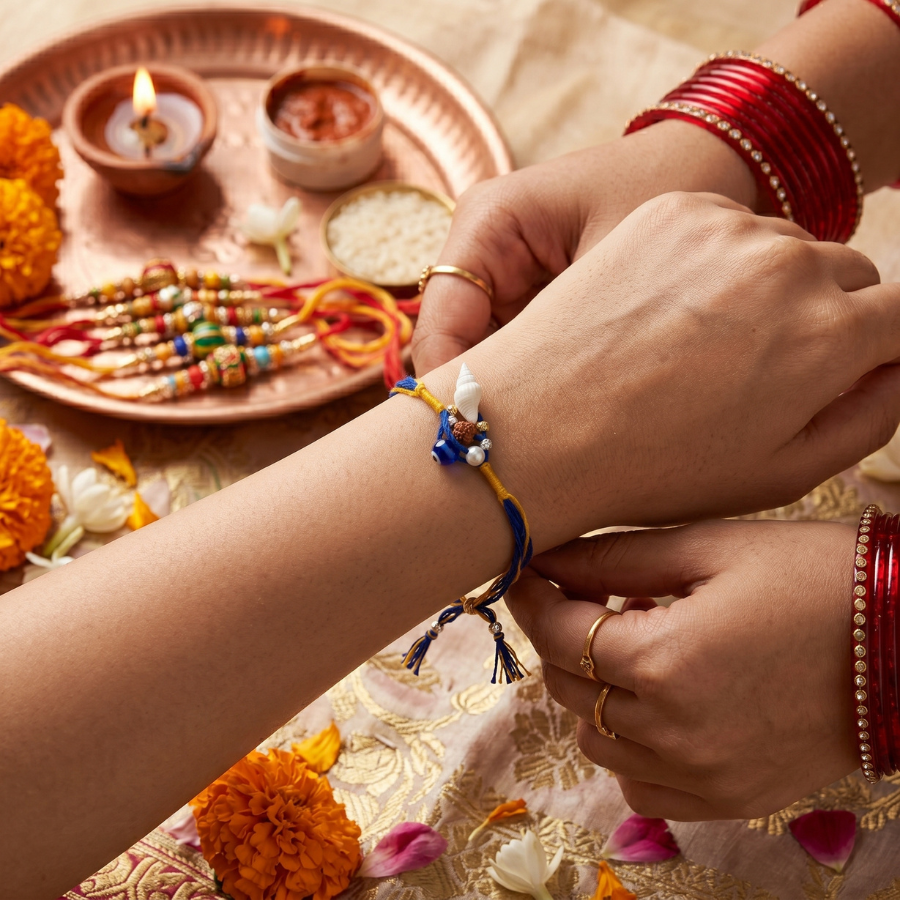 Ocean Blessing Evil Eye Rakhi