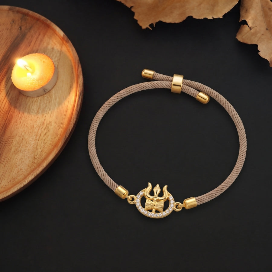Trishul Damru Bracelet Rakhi