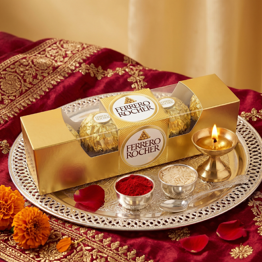 Ferrero Rocher Premium Hazelnut Milk Chocolate Gift Pack