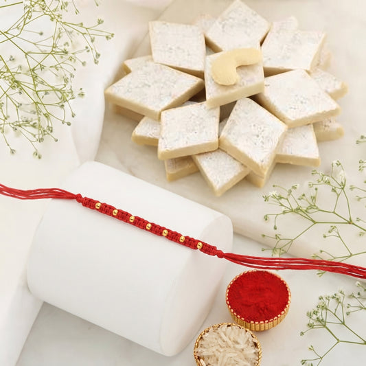 Plain Mini Balls Rakhi