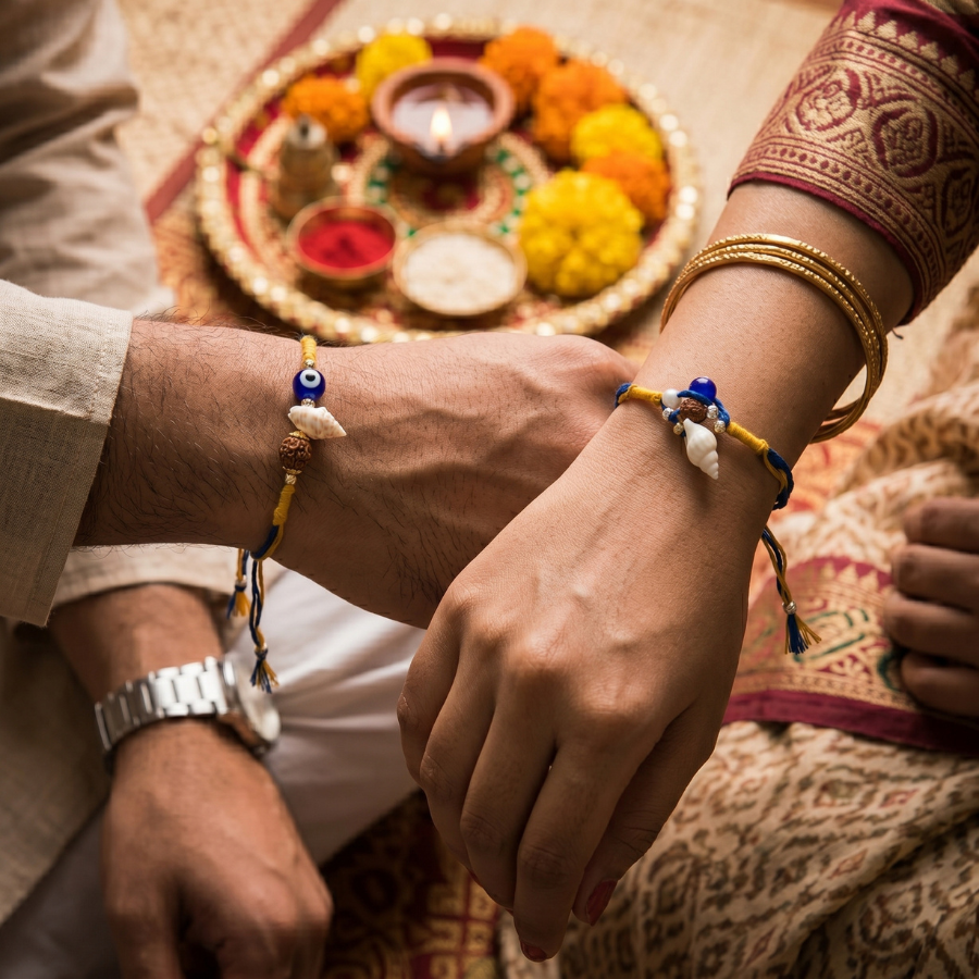 Ocean Guardian Rakhi Combo Set of 2