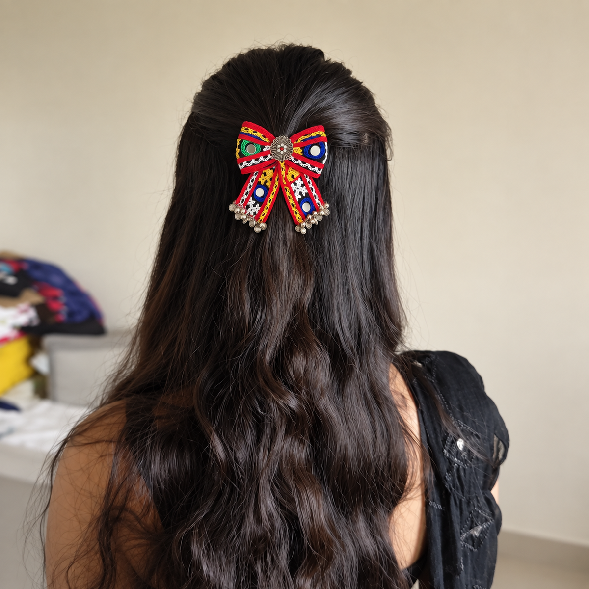 Raas Rani Navrang Long Bow Hair Clip