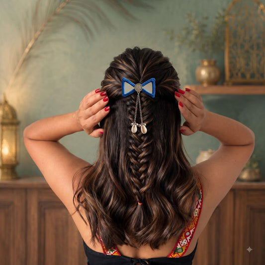 Neel Abhla Kodi Bow Hair Clip