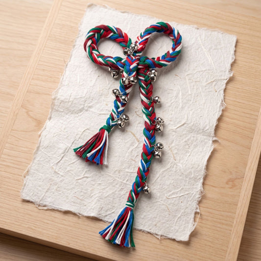 Navrang Dori Ghughri Bow Hair Clip
