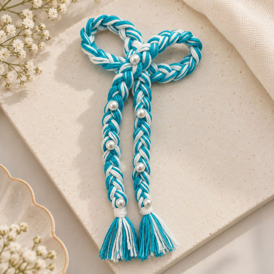 Neel Dori Braided Hair Bow - image 3