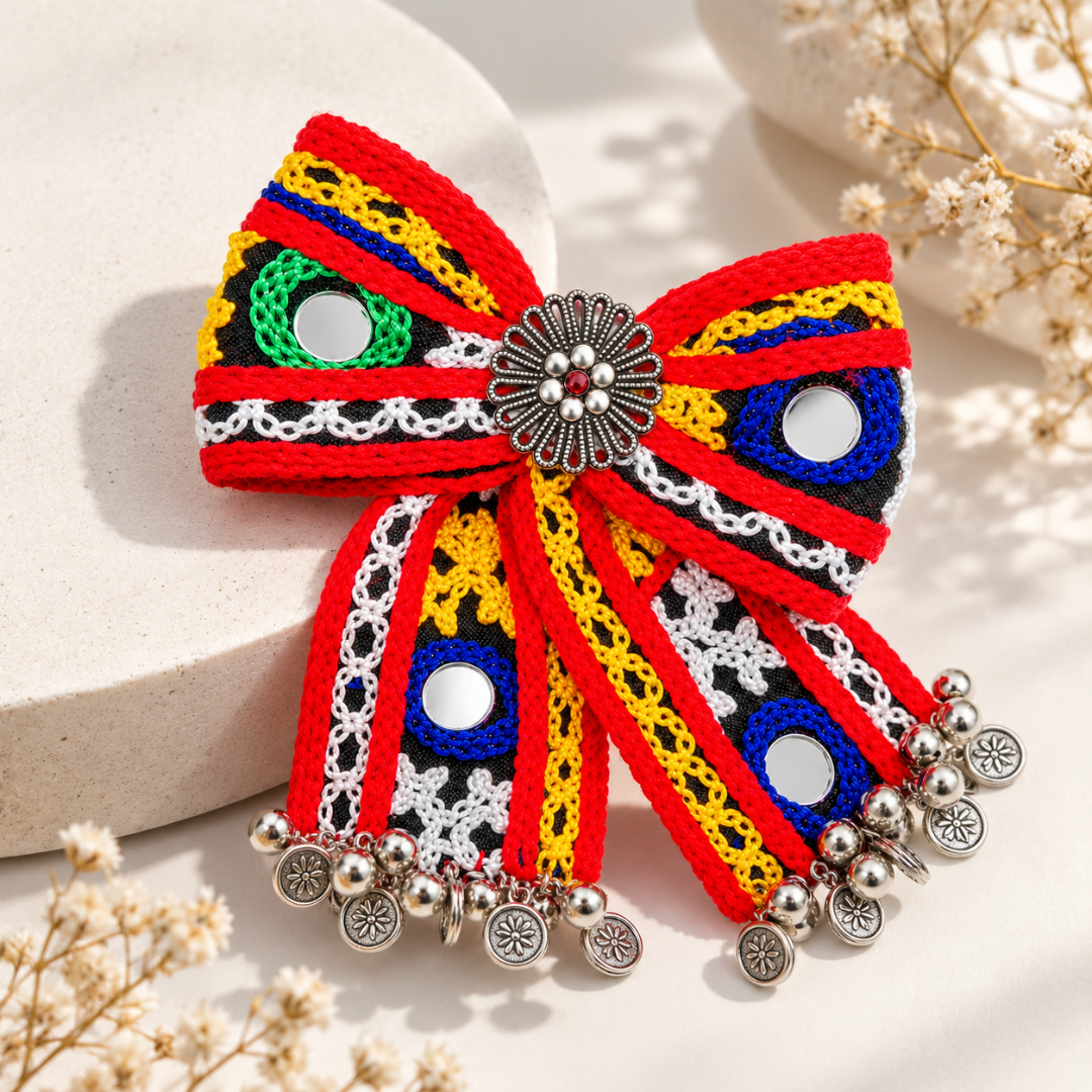 Raas Rani Navrang Long Bow Hair Clip - image 4