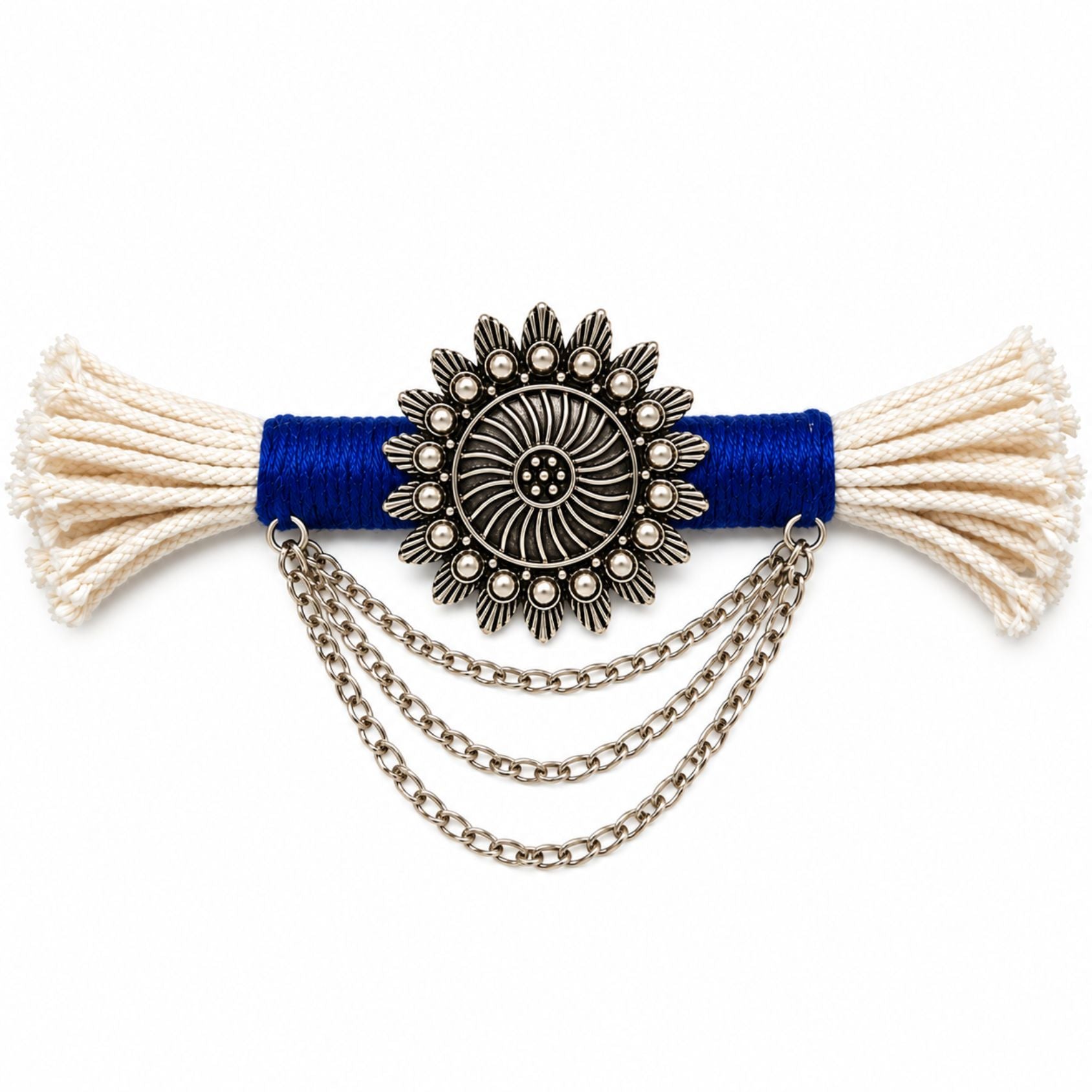 Neel Suraj Dori Chain Hair Clip - image 2