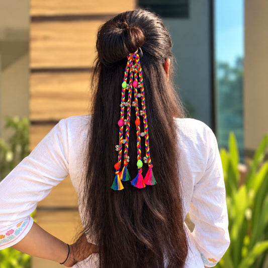 Navrang Ghughri Braided Hair Latkan - image 1