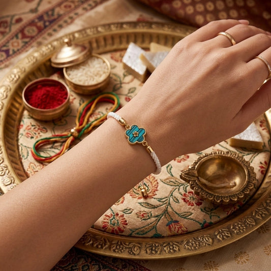 Clover Charm Designer Rakhi