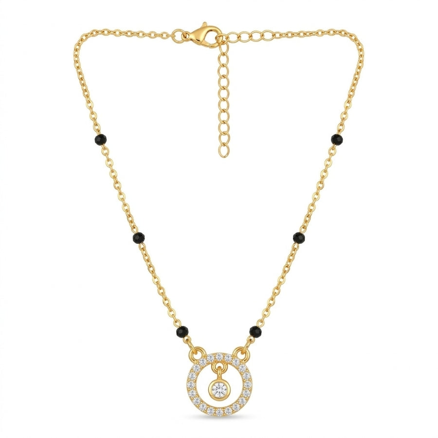 Bindiya Halo Drop Mangalsutra