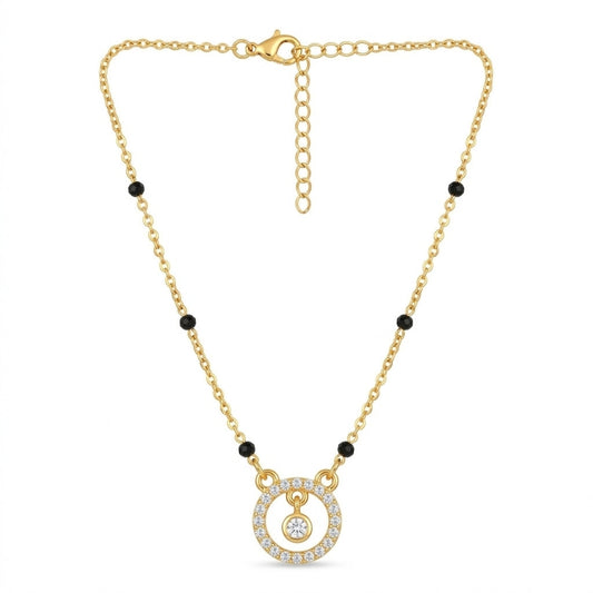 Bindiya Halo Drop Mangalsutra
