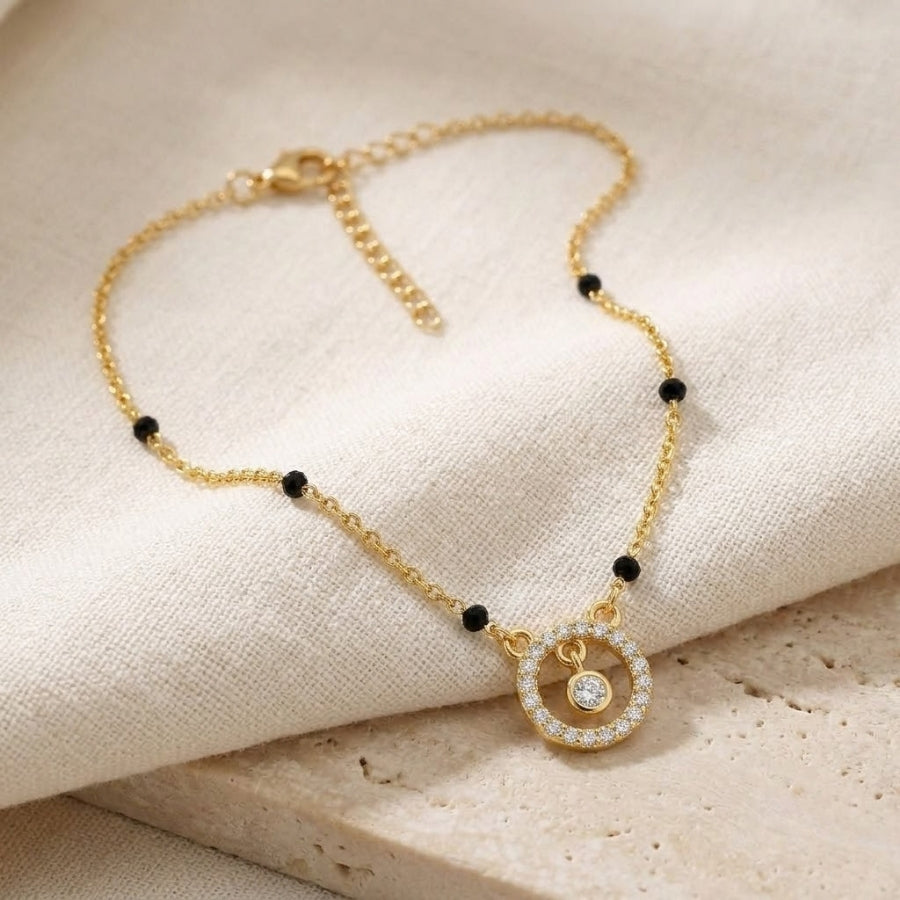 Bindiya Halo Drop Mangalsutra