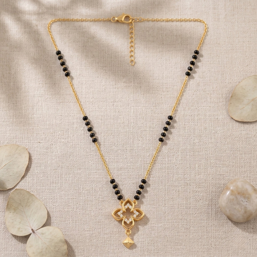 Kamalini Chaar Patti Mangalsutra