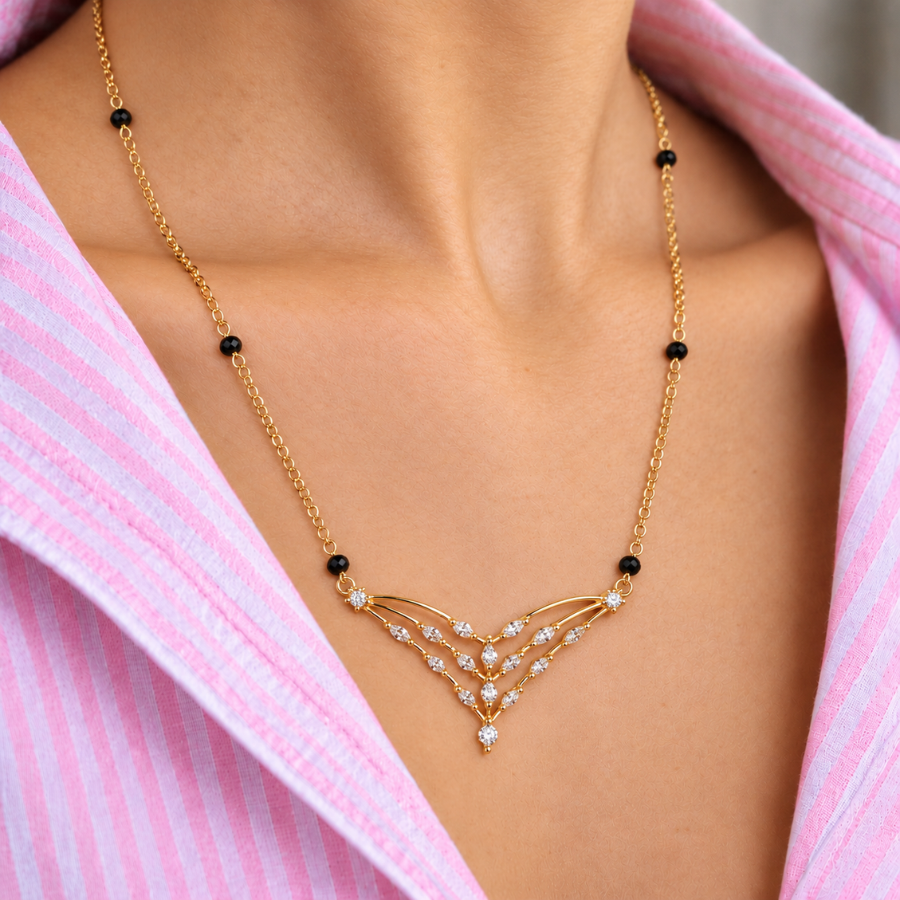 Udaan Wing Mangalsutra - photo 3