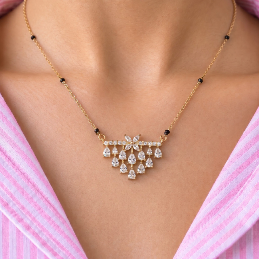 Gulmohar Jhoomar Mangalsutra - photo 1