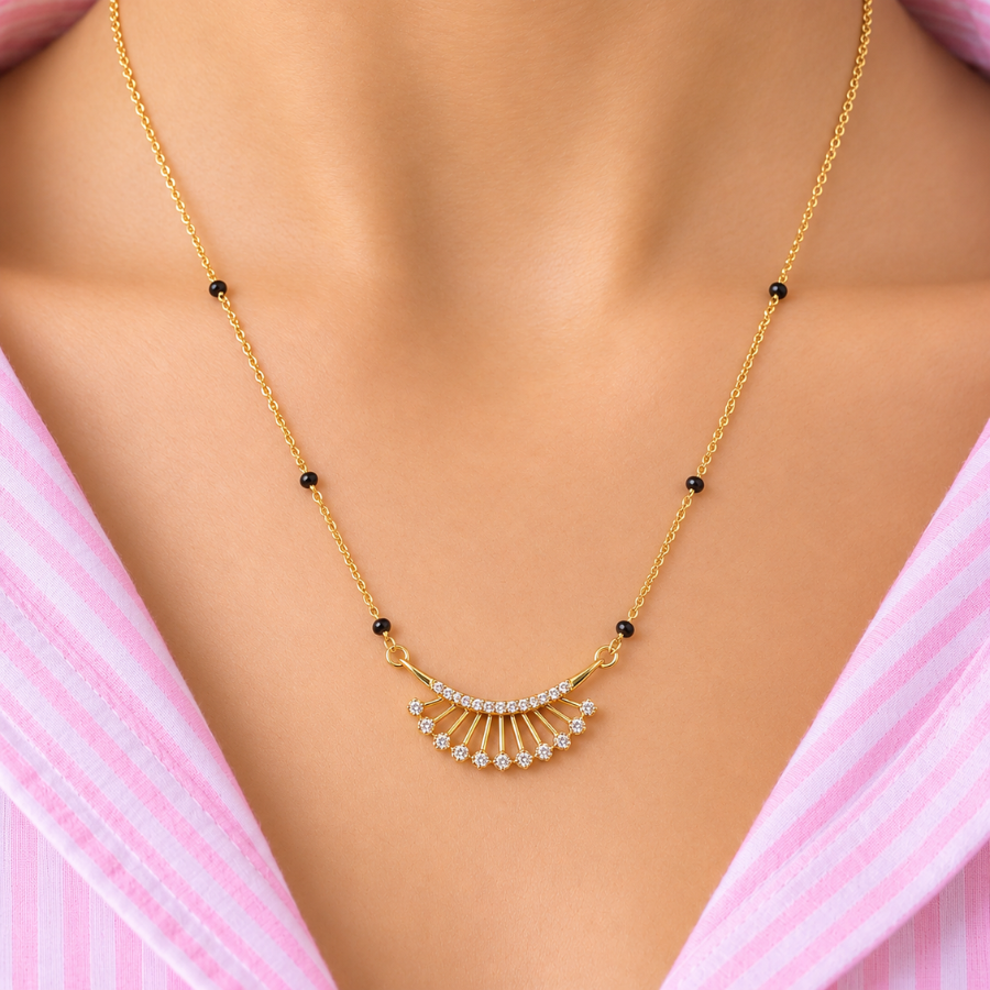 Arunima Fan Mangalsutra - photo 1