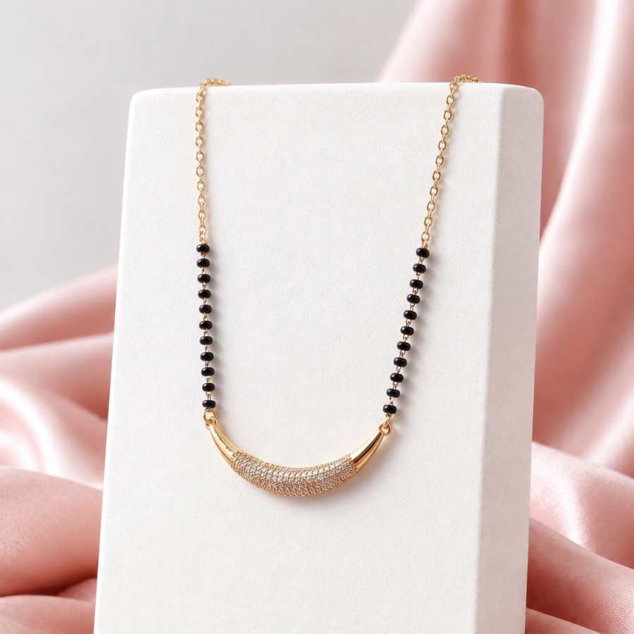 Mehr Pave Arc Mangalsutra - photo 4