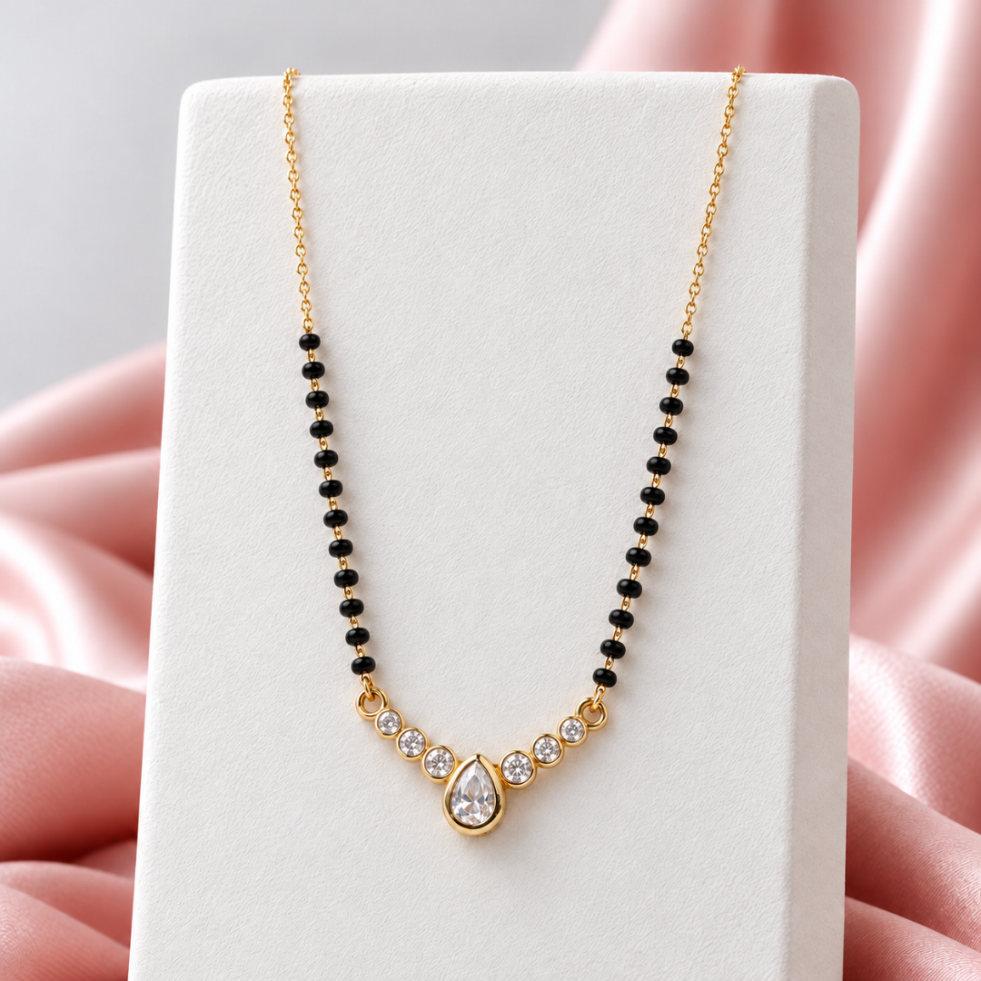 Shabnam Pear Drop Mangalsutra - photo 4