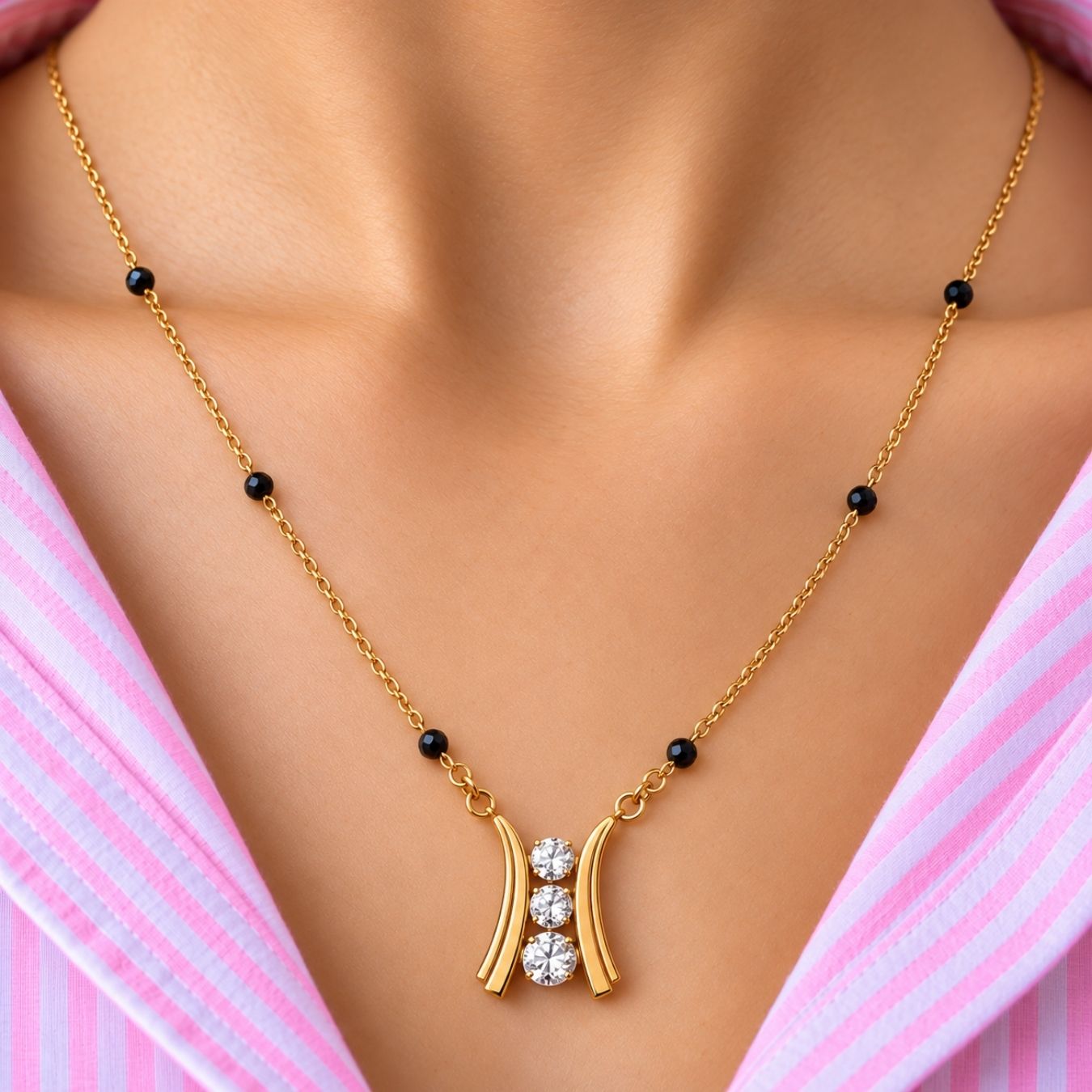 Minar Trio Mangalsutra - photo 1