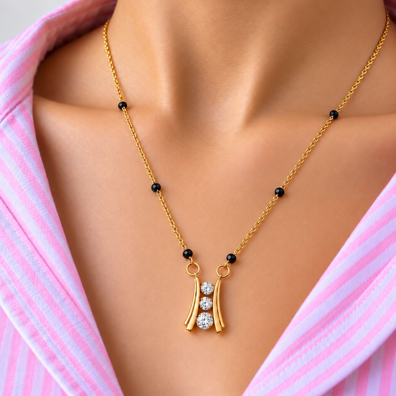 Minar Trio Mangalsutra - photo 3