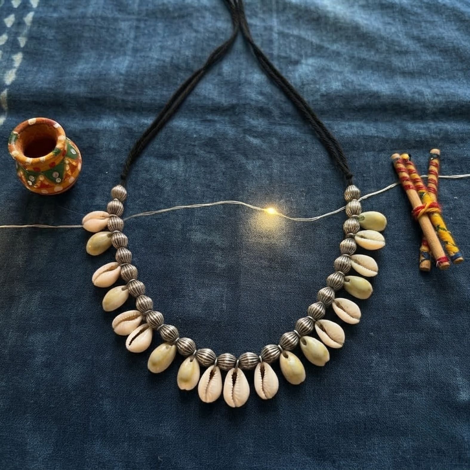 Kodi Dana Oxidised Festive Necklace - image 2
