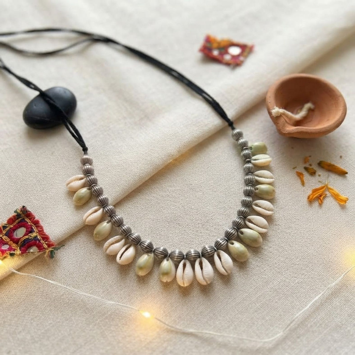Kodi Dana Oxidised Festive Necklace - image 4
