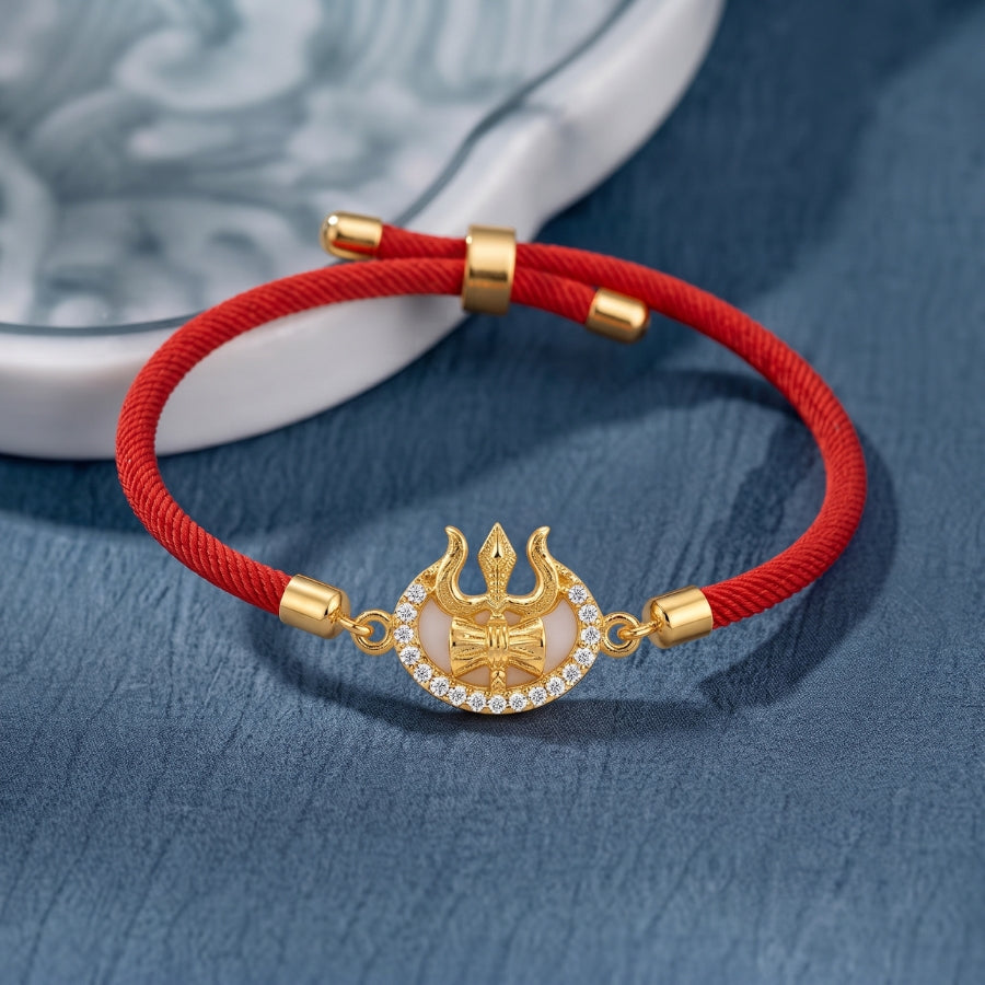 Trishul Damru Bracelet Rakhi