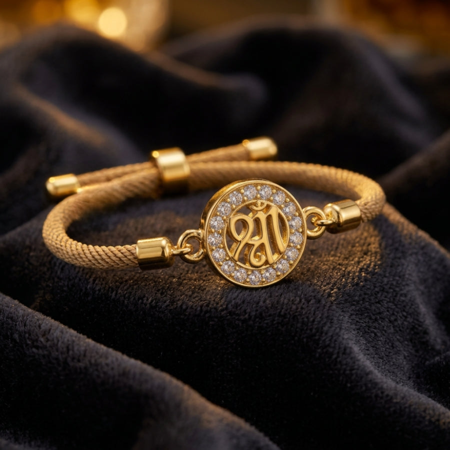 Shree Crystal Bracelet Rakhi