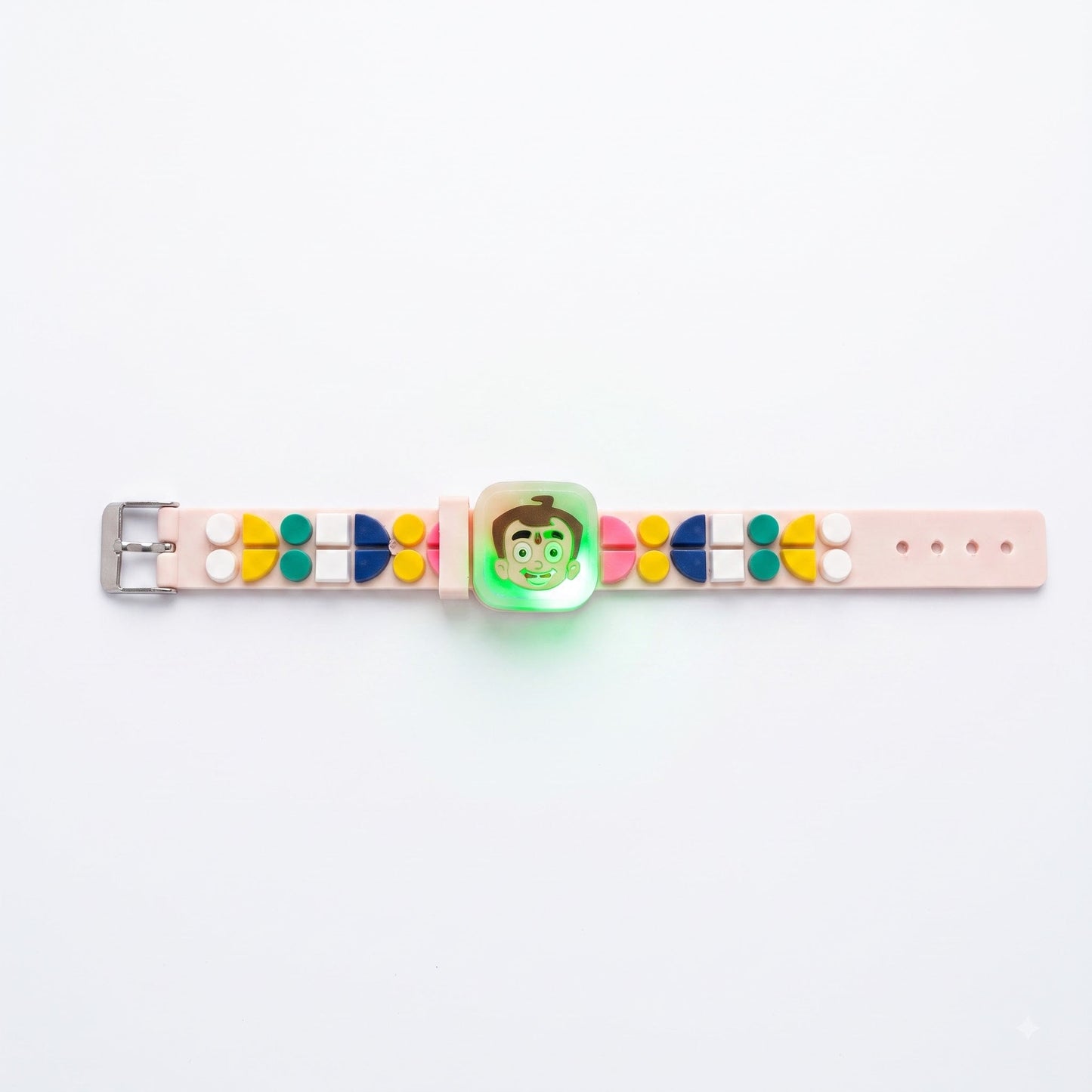 Chhota Bheem Geometric Beads Kids Rakhi