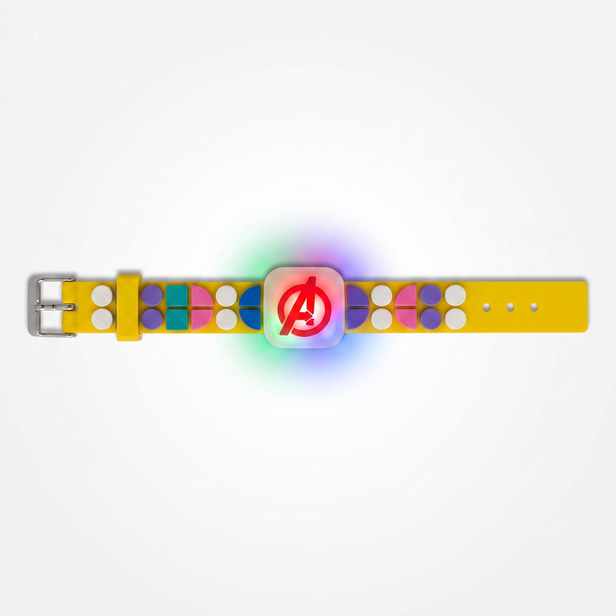 Avengers Shield Geometric Beads Kids Rakhi